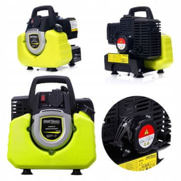 Kraft&Dele Prijenosni inverterski generator jednofazni benzinski 1000W