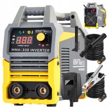Kraft&Dele MMA TIG LCD INVERTERSKI APARAT ZA ZAVARIVANJE 330A IGBT VRUĆI START PROTIV ZALJEPNJIVANJA