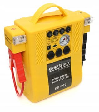 Kraft&Dele Jump Starter 4-u-1 kompresorska powerbank svjetiljka KD1922