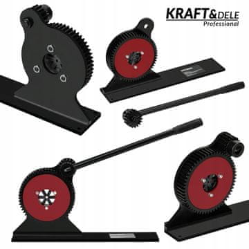 Kraft&Dele Ručna preša za krimpovanje crijeva za klima uređaje 8-30 mm 2T