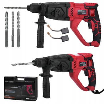 Kraft&Dele 2600W 230V SDS-PLUS 4J 5200 udara/min 1470 o/min 3u1 udarni čekić