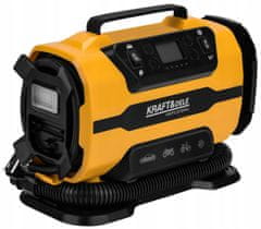 Kraft&Dele Auto kompresor LCD 12V 230V 140W 150 PSI 35l/min