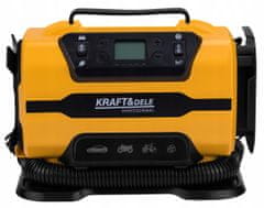 Kraft&Dele Auto kompresor LCD 12V 230V 140W 150 PSI 35l/min