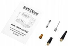 Kraft&Dele Auto kompresor LCD 12V 230V 140W 150 PSI 35l/min