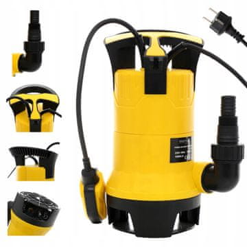 PUMPA ZA ČISTU I PRLJAVU VODU ZA SEPTIČKU JAMU, POTOPNA, MOĆNA PLOVKA 1650W KD740