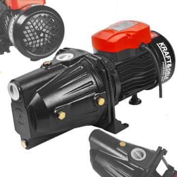 PRIJENOSNA VRTNA PUMPA ZA VODU 850 W UČINKOVITA 3900 l/h KD807