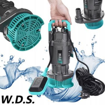 Potopna pumpa za čistu i prljavu vodu 3200 W 30.000 l/h 2" 230V Kraft&Dele
