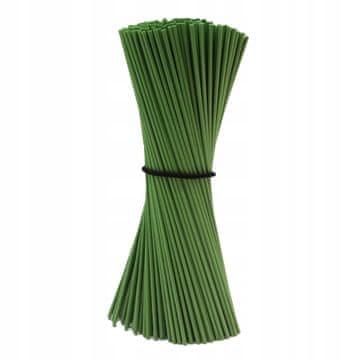 Štapići od ratana 3mm/25cm - Zeleni 50kom