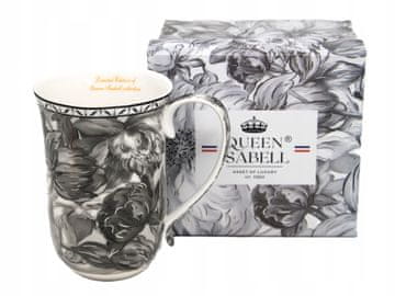 Velika porculanska šalica 400 ml u poklon kutiji, kolekcija Gray Rose