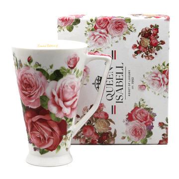 Velika jumbo porculanska šalica 500ml u kutiji, kao poklon iz kolekcije Rose