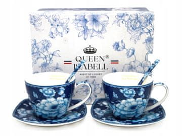 Set porculanskih šalica 250ml kao poklon u kutiji - Kobaltno ružičasta
