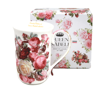 Porculanska šalica, velika 400ml u kutiji, kao poklon, kolekcija Classic Rose