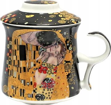 EKSKLUZIVNA ŠALICA S INFUZEROM GUSTAV KLIMT 350 ML KAO POKLON