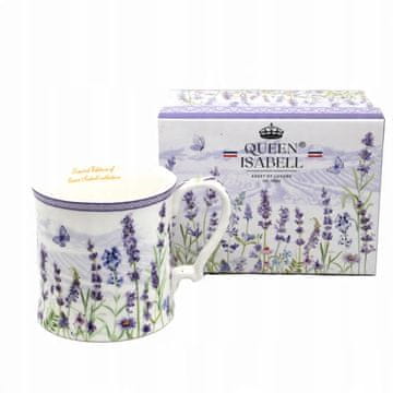 Velika porculanska šalica u kutiji od 360 ml kao poklon iz kolekcije Lavender
