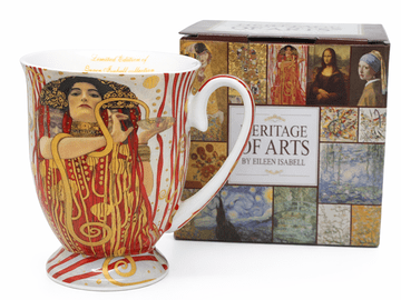 Luksuzni poklon set porculanskih šalica Gustav Klimt Judith