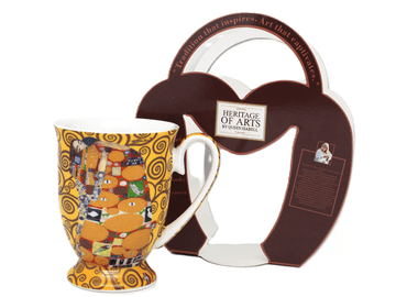 Gustav Klimt Poljubac porculanska šalica 300 ml poklon