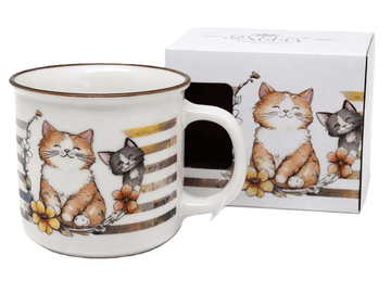 Porculanska šalica CATS 400 ml + poklon kutija