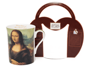 Poklon od porculanske šalice Leonardo da Vinci "Mona Lisa" 300 ml