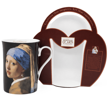 Vermeer porculanska šalica "Djevojka s bisernom naušnicom" 300ml luksuzni poklon