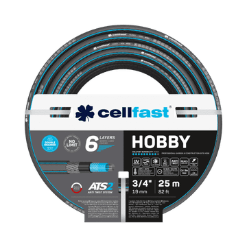 Cellfast Hobby ATS vrtno crijevo 3/4" 25 m