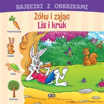 Fenix BAJKE SA SLIKAMA KORNJAČA I ZEC LISICA I VRAN BAJKE ZA DJECU KNJIGA
