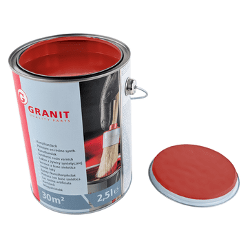 Galucho crvena RAL 3000 WILCKENS GRANIT lak za bojanje limenka 2,5 l