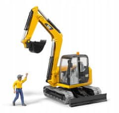 Bruder Bager Caterpillar s figurom 02466 Profi serija 1:16