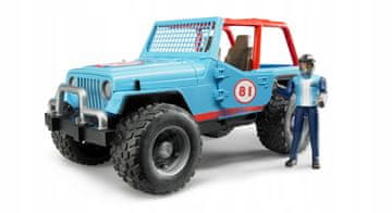 Bruder Jeep Cross Country Racer plavi 02541 Profi serija 1:16