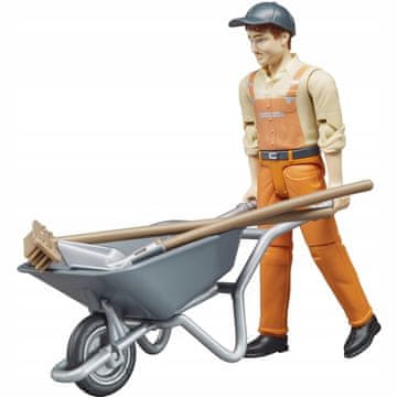 Bruder Set, radnik komunalnih usluga 62130 Profi serija 1:16