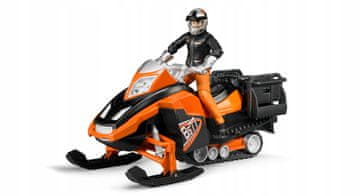 Bruder Motorne sanke s vozačem 63101 Profi serija 1:16