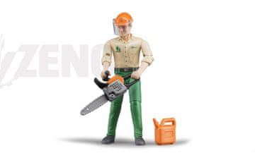 Bruder Figura drvosječe s dodacima 1:16 60030 Profi serija 1:16