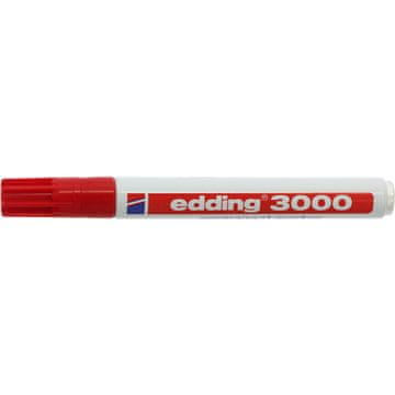 Edding 3000 okrugli crveni marker za boju
