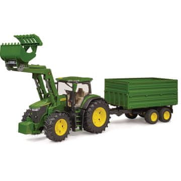 Bruder Traktor John Deere s tandem prikolicom 800x175x200 mm 03155