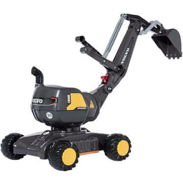 Rolly Toys Volvo bager crni 1020x430x740 mm za uzrast 3-5 godina 421152