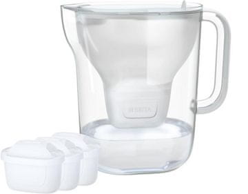 Brita Style Essential Cool filter vrč + 3x MAXTRA PRO uloška prozirno bijela