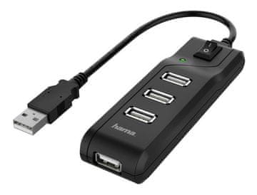 Hama Hub 4x USB 2.0 480mbps 200118