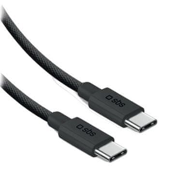SBS USB-C na 2.0 kabel 240 W (2 m)