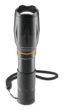 Hama W200 aluminijska zoom svjetiljka s 3 načina rada, crna
