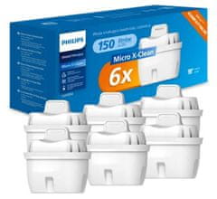 Philips Micro X-Clean AWP212/58 filter uložak, 6 kom., bijela boja