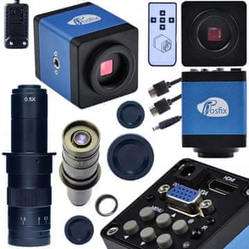 Rosfix DIGITALNI MIKROSKOP S 180X UVEĆANJEM I HDMI KAMEROM BLUE DRACO PRO - 2U1
