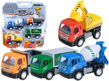set od 4 automobila na blisteru | ZA2103