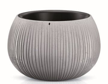 Betonska posuda za cvijeće s umetkom 18 cm siva | DKB180-422U