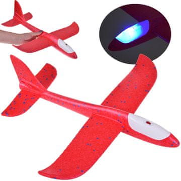 Lagani avion od polistirena LED rasvjeta za jedrilice ZA4984