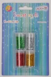 Aliga glitter u prahu 4 boje x 5 g GL-054