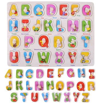 Drvena slova 2u1 drvena ABECEDA + engleski ZA4751