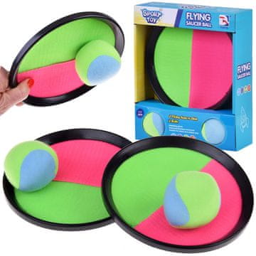 CatchBall 2 x igra s loptom s čičak trakama SP0747