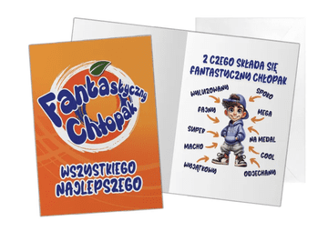 kartica B6 - Fantastični dečko Sretan rođendan KR-377