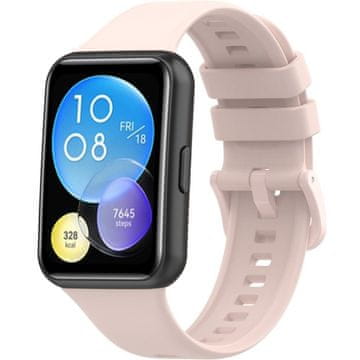 GS Silikonski remen za Huawei Watch Fit 2, ružičaste boje