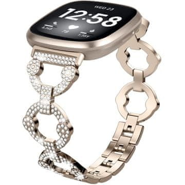 GS Narukvica za Fitbit Versa 4 / Sense 2, zlatna