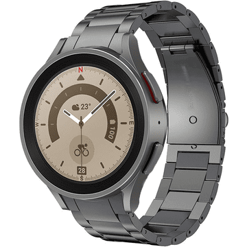 GS Narukvica za Samsung Galaxy Watch 4/5/6/7/FE 40/42/43/44/45/46/47mm, siva